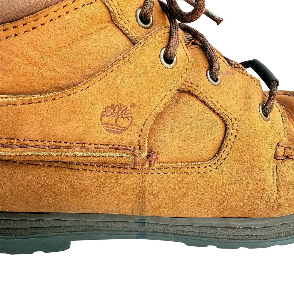 Timberland Women's Boots Brown Waterproof GoreTex‎ Leather Vintage Size 9.5M